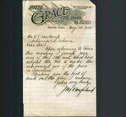 Letterhead - Hotel Grace