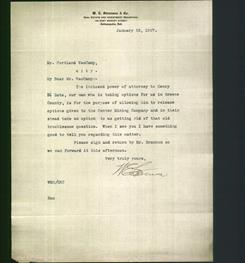 Letterhead - W.E. Stevenson & Co.