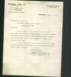 Letterhead - Southern Steel Co.