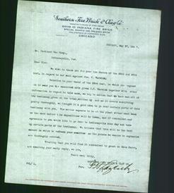 Letterhead - Southern Fire Brick & Clay Co.