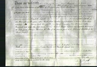 Deed by Married Women - Elizabeth Lapish-Original Ancestry