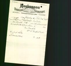 Bank Letterhead - Moshannon Banking Company