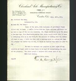 Letterhead - Cleveland Axle Manufacturing Co.