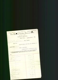 Bank Letterhead - Hide and Leather National Bank