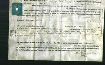 Deed by Married Women - Elizabeth Morris-Original Ancestry