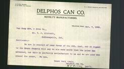 Letterhead - The Delphos Can Co.