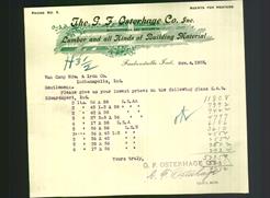 Letterhead - The G.F. Osterhage Co. Inc.