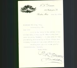 Letterhead - F.L. Dunne