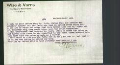 Letterhead - Wise & Varns