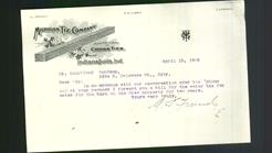 Letterhead - Michigan Tie Company