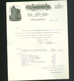 Letterhead - The Commercial Club