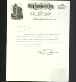 Letterhead - The Commercial Club