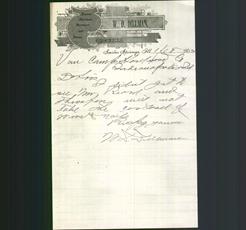 Letterhead - W.D. Dillman