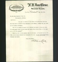 Letterhead - H.B. Van Cleve