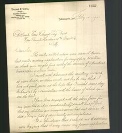 Letterhead - Burnet & Lewis