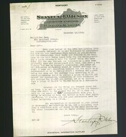 Letterhead - Stanley J. Wilson
