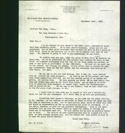 Letterhead - Wickwire Brothers