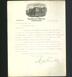 Letterhead - The Burnet House