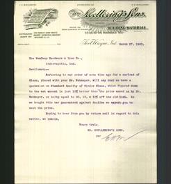 Letterhead - Wm Moellering's Sons