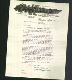 Letterhead - Schafer Saddlery Co.