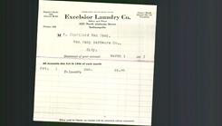 Letterhead - Excelsior Laundry Co.