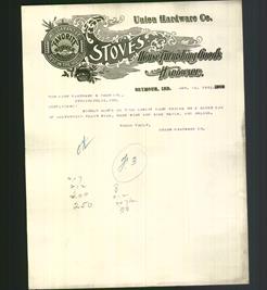 Letterhead - Union Hardware Co.