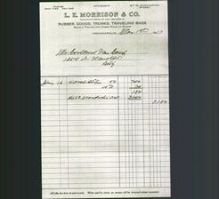 Statement - L.E. Morrision & Co.