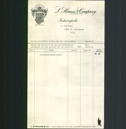 Letterhead - L. Strauss & Company