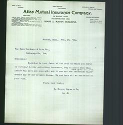 Letterhead - Atlas Mutual Insurance Company