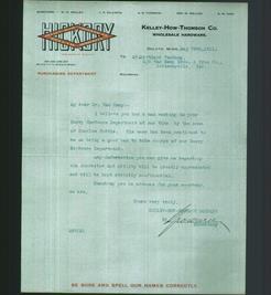 Letterhead - Kelley - How - Thomson Co.