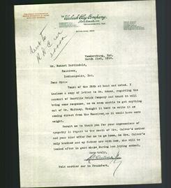 Letterhead - The Wabash Clay Company