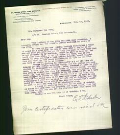 Letterhead - Alabama Steel And Wire Co.