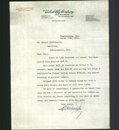 Letterhead - The Wabash Clay Company