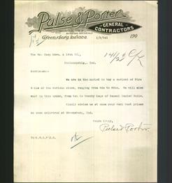 Letterhead - Pulse & Porter