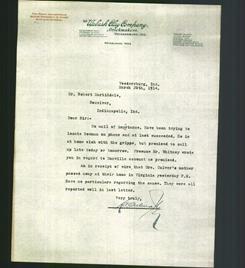 Letterhead - The Wabash Clay Company