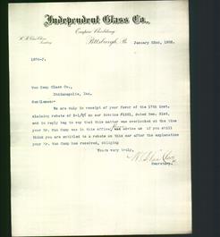 Letterhead - Independent Glass Co.