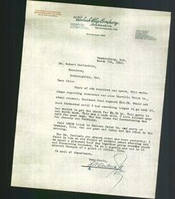 Letterhead - The Wabash Clay Company