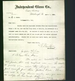 Letterhead - Independent Glass Co.