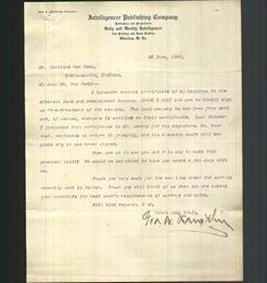 Letterhead - Intelligencer Publishing Company