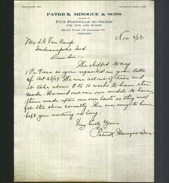 Letterhead - Patrick Minogue & Sons