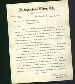 Letterhead - Independent Glass Co.