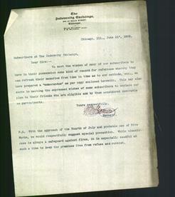 Letterhead - The Indemnity Exchange