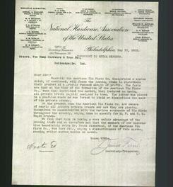Letterhead - The National Hardware Association of the United States
