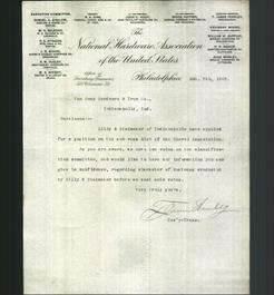 Letterhead - The National Hardware Association of the United States