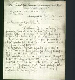 Letterhead - The Mutual Life Insurance Company of New York