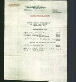 Letterhead - The Wabash Clay Company
