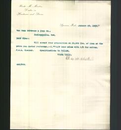 Letterhead - Parks M. Martin