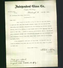 Letterhead - Independent Glass Co.