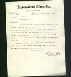 Letterhead - Independent Glass Co.