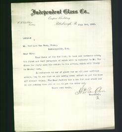 Letterhead - Independent Glass Co.